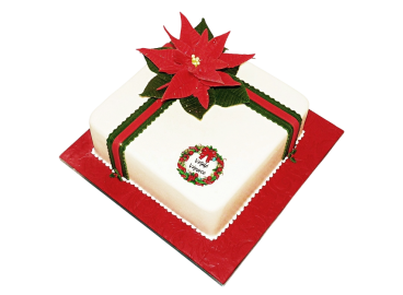 Tématický dort vánoční dárek