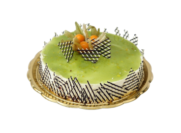 Limetkový dort s čokoládou