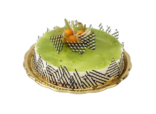 Limetkový dort s čokoládou