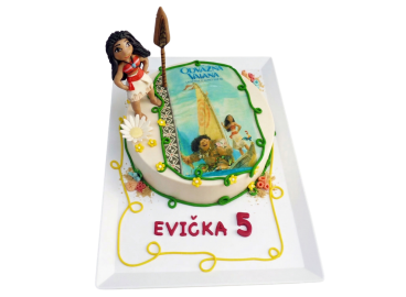 Dětský dort Odvážná Vaiana