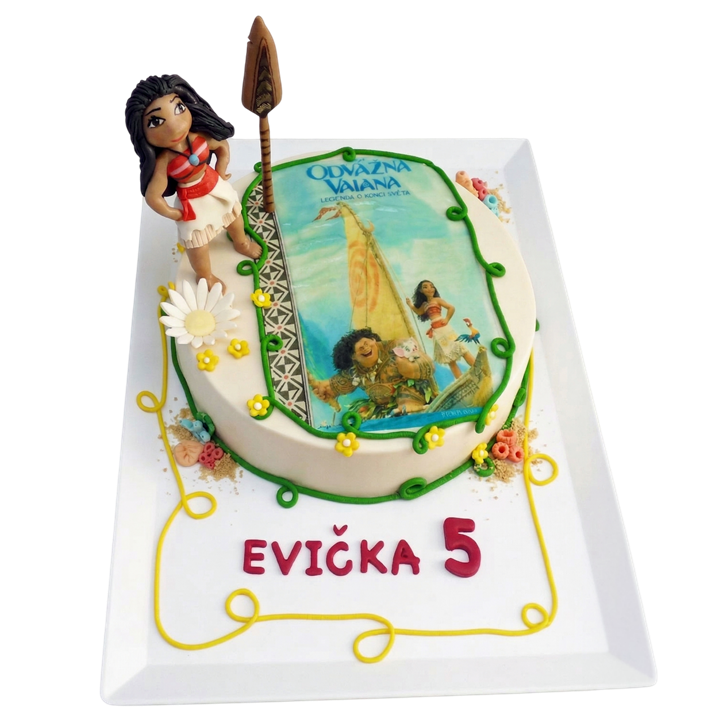 Dětský dort Odvážná Vaiana