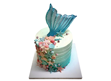 Tématický dort mořská panna