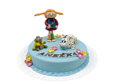 Dětský dort Pipi Dlouhá punčocha