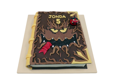 Dětský dort LEGO - Nexo Knights: Kniha příšer