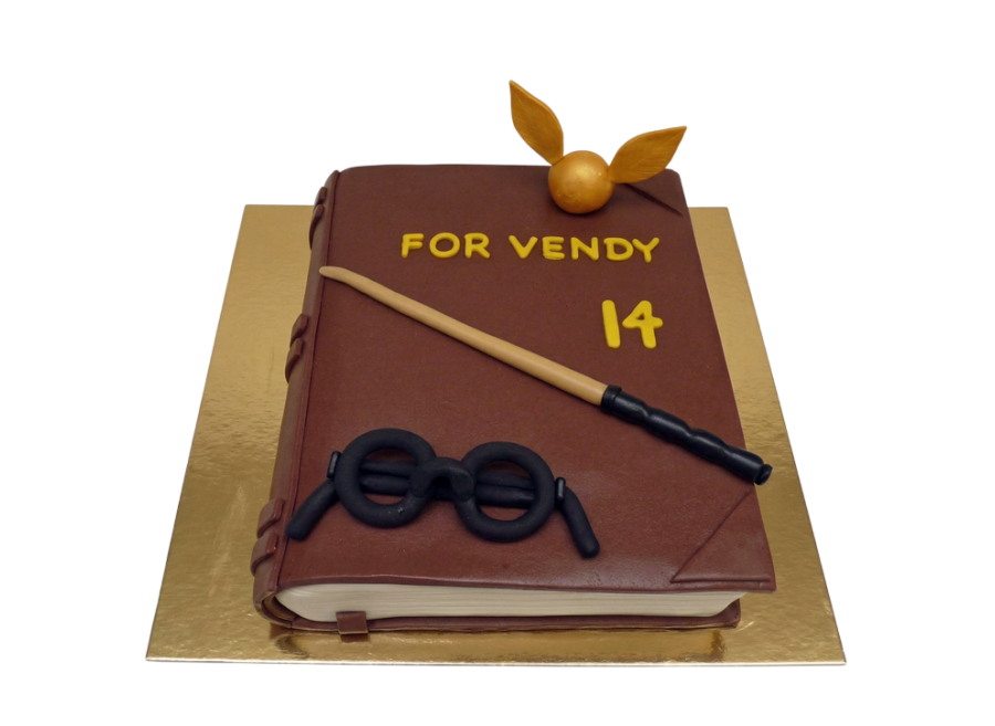 Dětský dort kniha Harry Potter