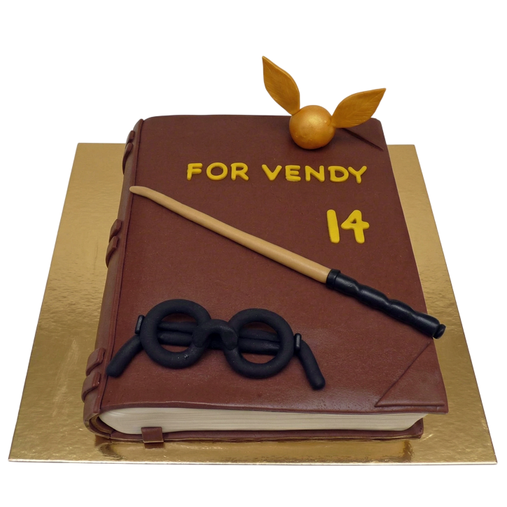 Dětský dort kniha Harry Potter