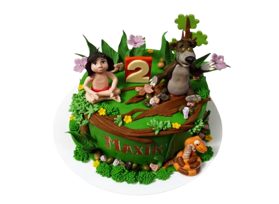 Dětský dort Kniha džunglí