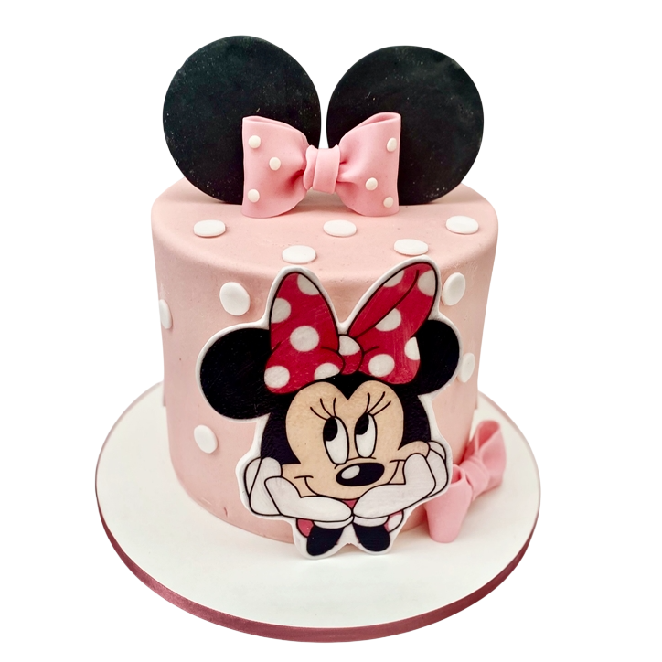 Dětský dort Minnie - s ušima Dětský dort Minnie - s ušima
