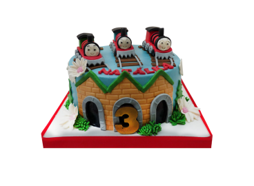 Dětský dort Mašinka Tomáš