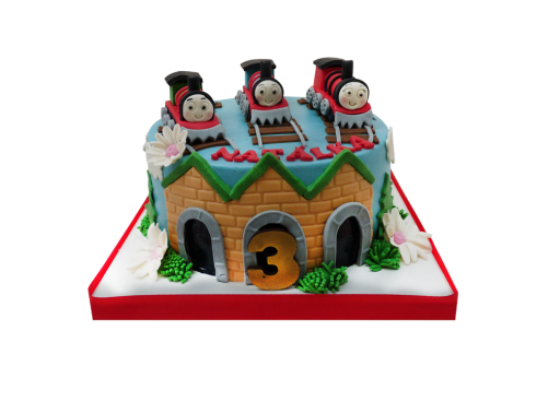 Dětský dort Mašinka Tomáš