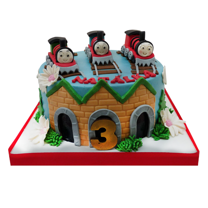 Dětský dort Mašinka Tomáš