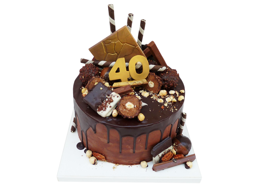 Slavnostní čokoládový dort