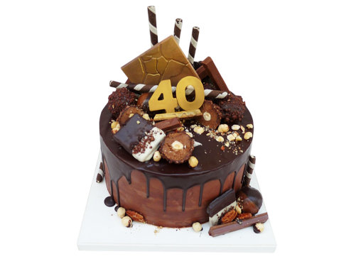 Slavnostní čokoládový dort