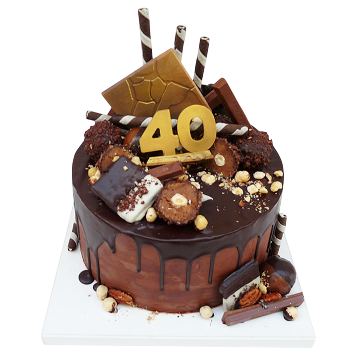 Slavnostní čokoládový dort