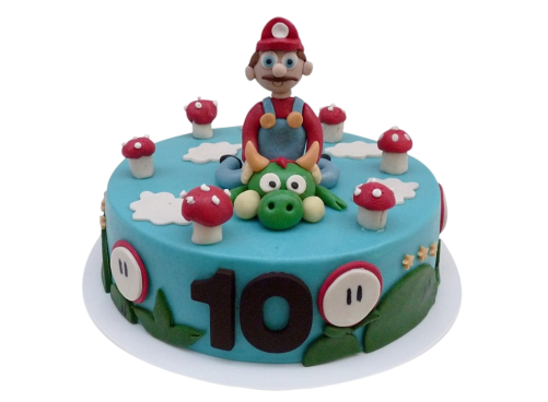 Dětský dort Super Mario - s Yoshim
