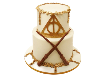 Dětský dort Harry Potter - relikvie smrti