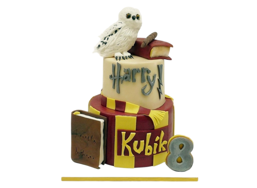 Dětský dort Harry Potter - Hedvika