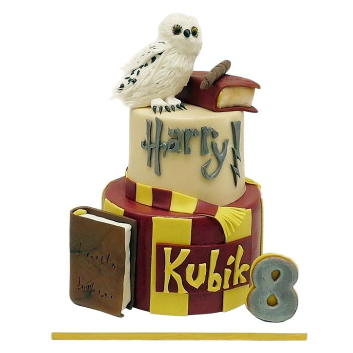 Dětský dort Harry Potter - Hedvika