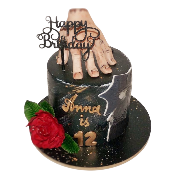 Dětský dort Addamsova rodina - Věc