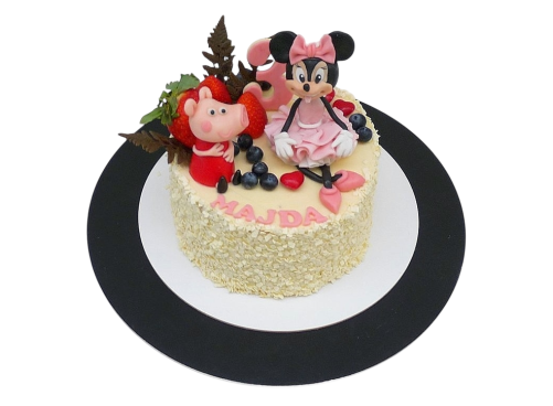 Dětský dort Minnie - prasátko Peppa