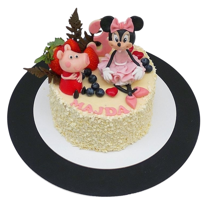 Dětský dort Minnie - prasátko Peppa