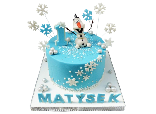 Dětský dort Frozen - Olaf