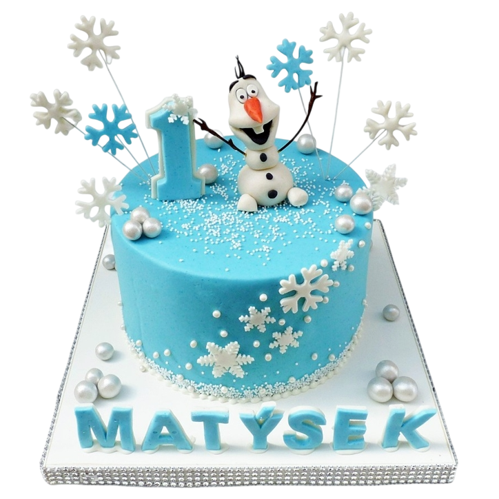 Dětský dort Frozen - Olaf