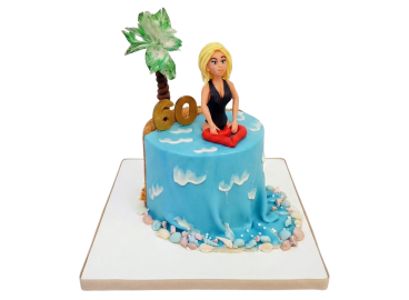 Tématický dort Dovolená