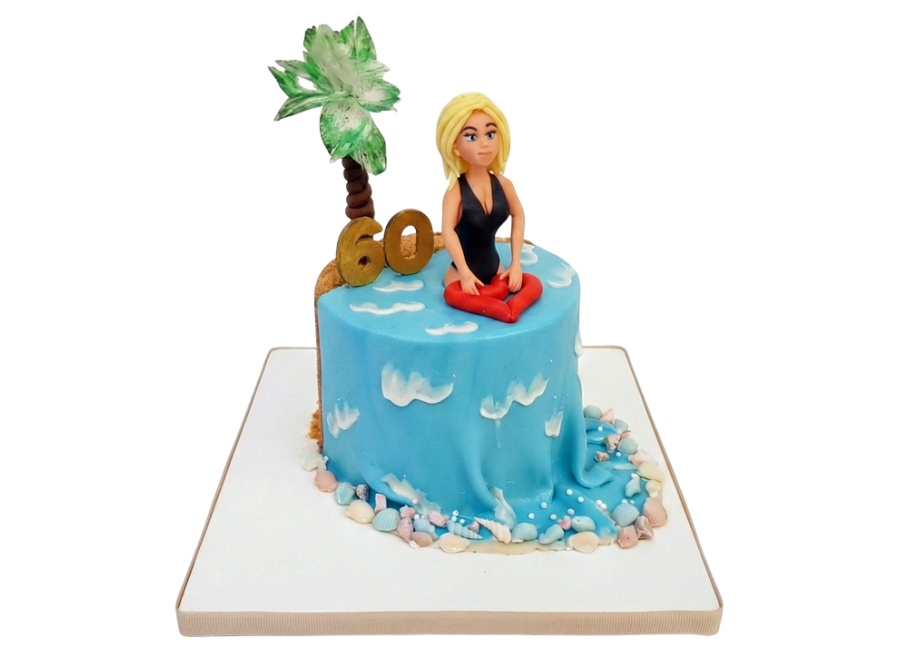 Tématický dort Dovolená