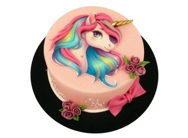 Dětský dort s jednorožcem