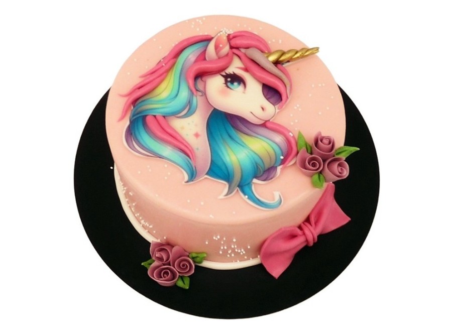 Dětský dort s jednorožcem