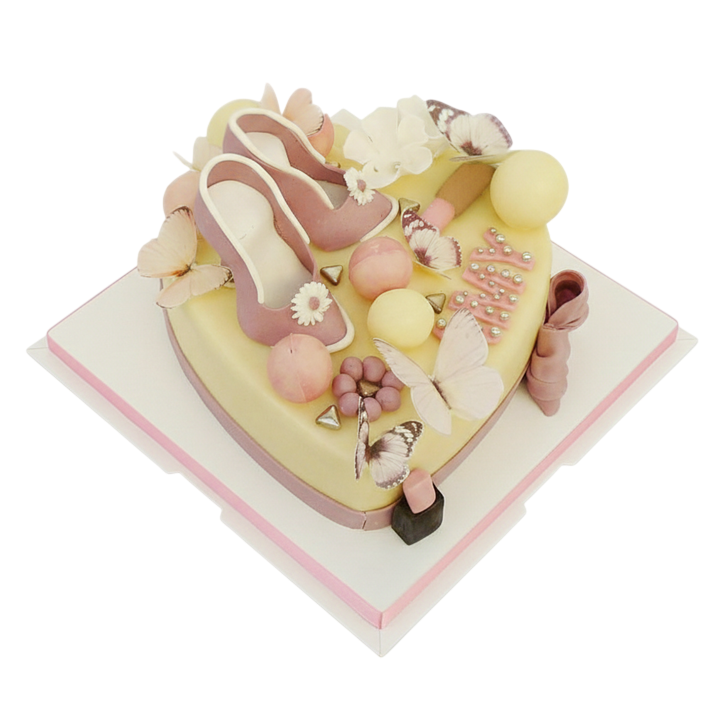 Tématický dort se střevíčky