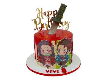 Dětský dort Demon Slayer