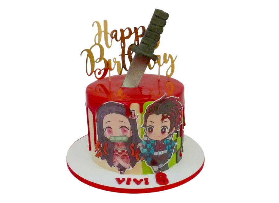 Dětský dort Demon Slayer