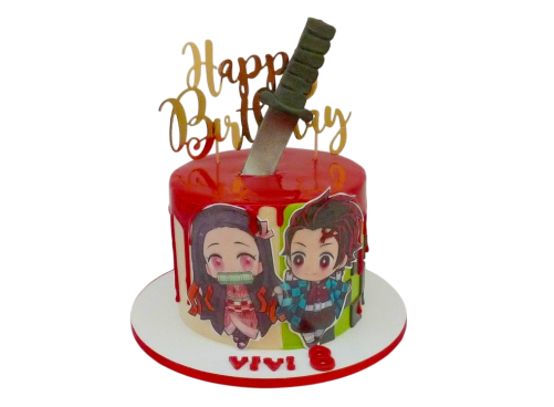 Dětský dort Demon Slayer