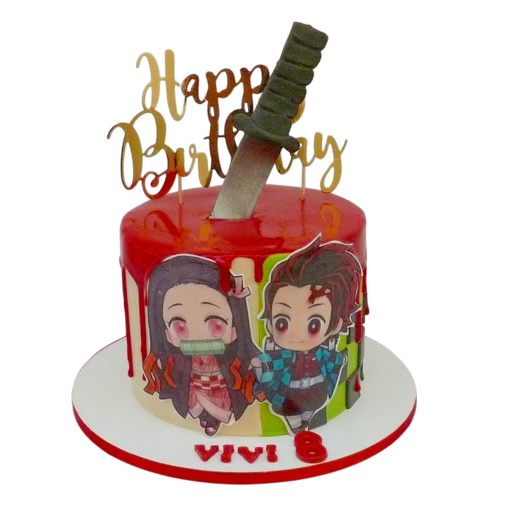 Dětský dort Demon Slayer