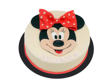 Dětský dort Minnie - hlava