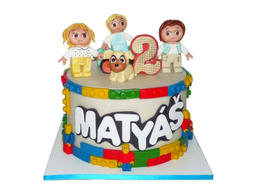 Dětský dort LEGO - Friends