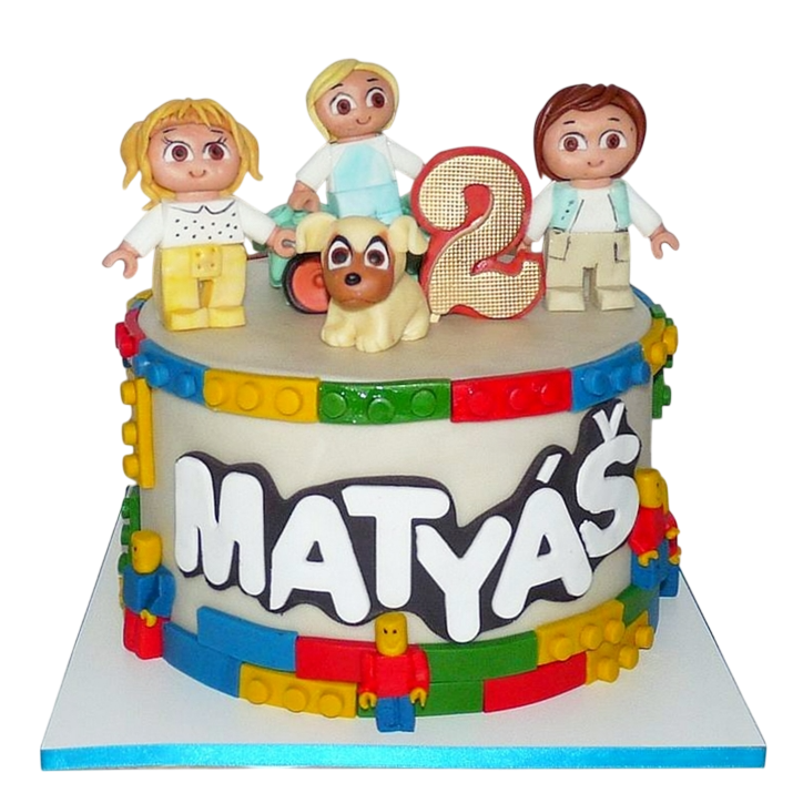 Dětský dort LEGO - Friends