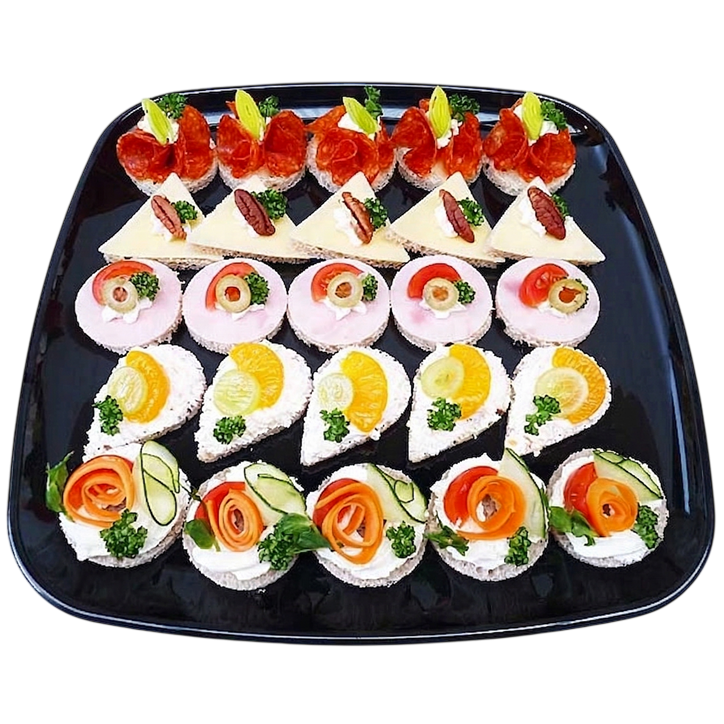 Mix slaných jednohubek