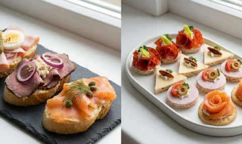 Jednohubky vs. Chlebíčky: Na jakou příležitost se hodí které?